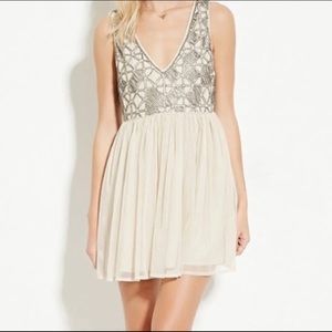 Forever 21 Beaded Mini Dress